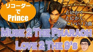 Muse 2 The Pharaoh / Love 2 The 9&#39;s (Prince)【リコーダーでプリンス⑦】(recorder cover)