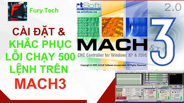 2.Hướng dẫn cài đặt Mach 3 và sửa  các lỗi thường gặp khi cài đặt