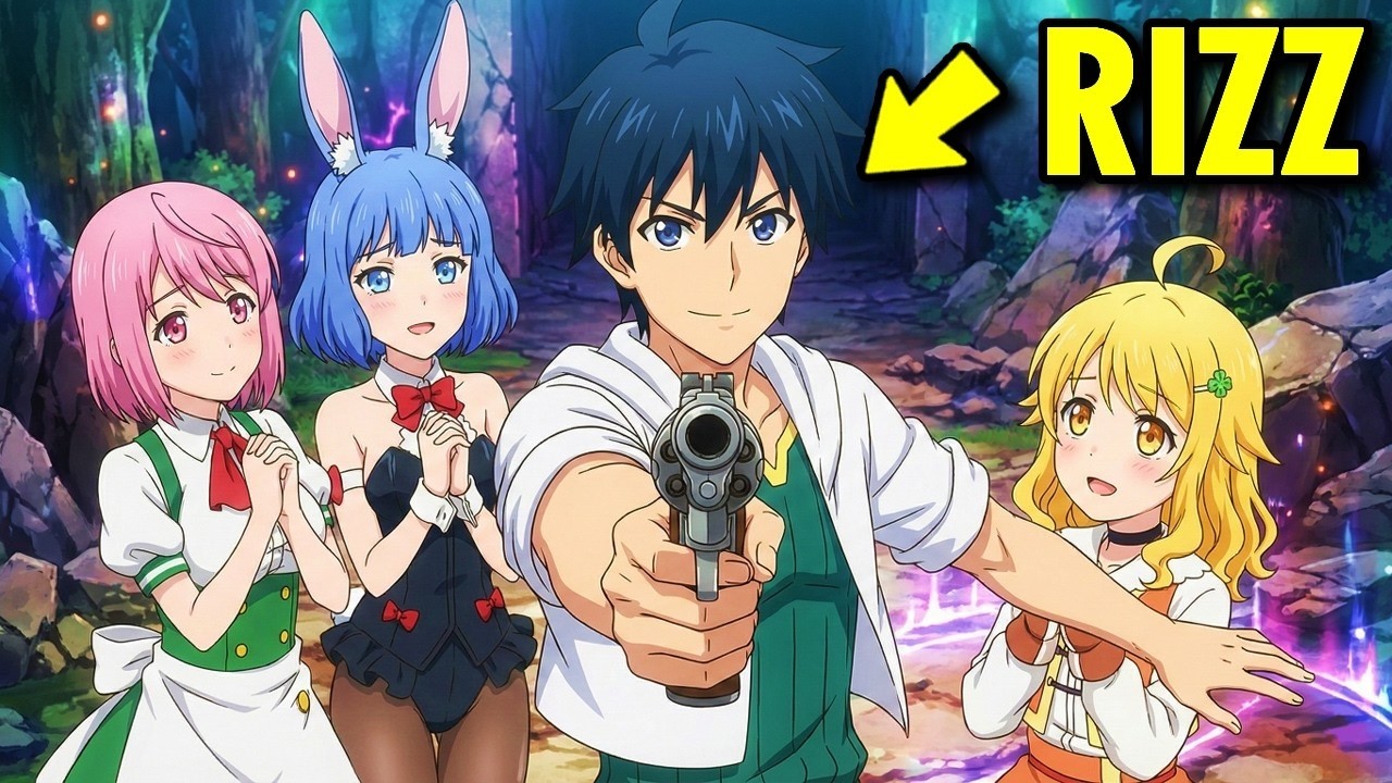 Слабый проигравший застрял на уровне 1, но разблокировал навык чита и делает всякое | Пересказ Аниме