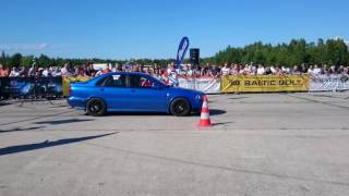 One Mile Challenge 2016 Stage 2 Volvo S40 275km/h 2nd run
