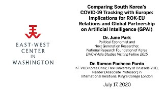 Comparing South Korea’s COVID-19 Tracking with Europe