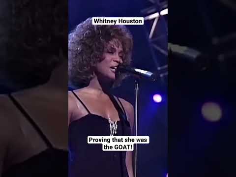 Whitney Houston proving
