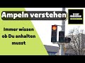 Ampeln verstehen! Jetzt weißt du, wann du z.B. bei Gelb noch fahren kannst -Führerschein