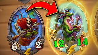 This combo FARMS Dragon Lobbies! | Hearthstone Battlegrounds