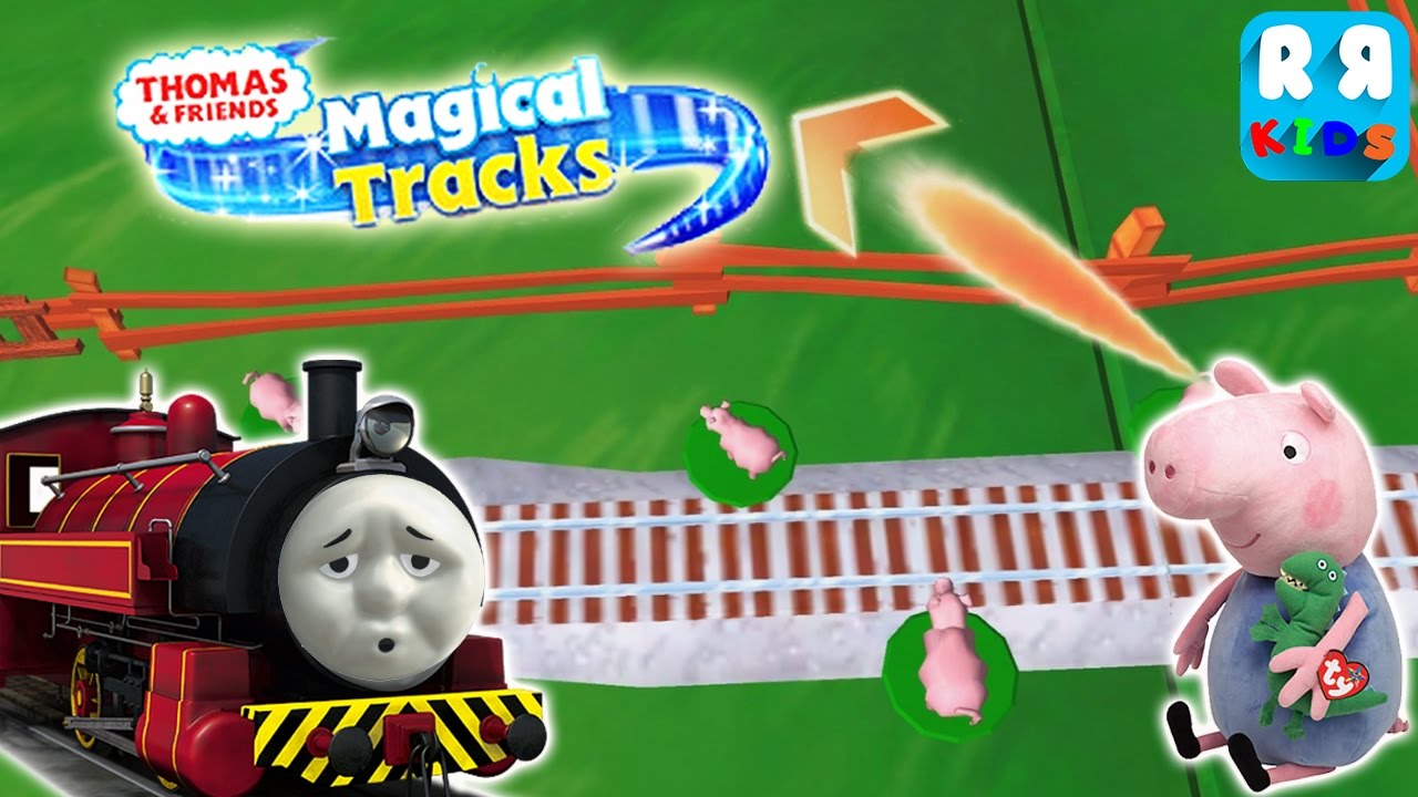 Victor in Pig Farm | Thomas and Friends: Magical Tracks - Kids Train Set