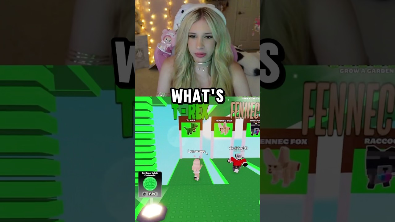 Will This “GROW A GARDEN” GAME Give Me a FREE PET?! 🦖