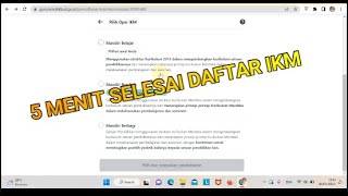 Cara Mendaftar IKM Kurikulum Merdeka