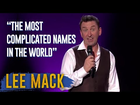 Lee Mack: Spelling Irish Names | Hit the Road Mack