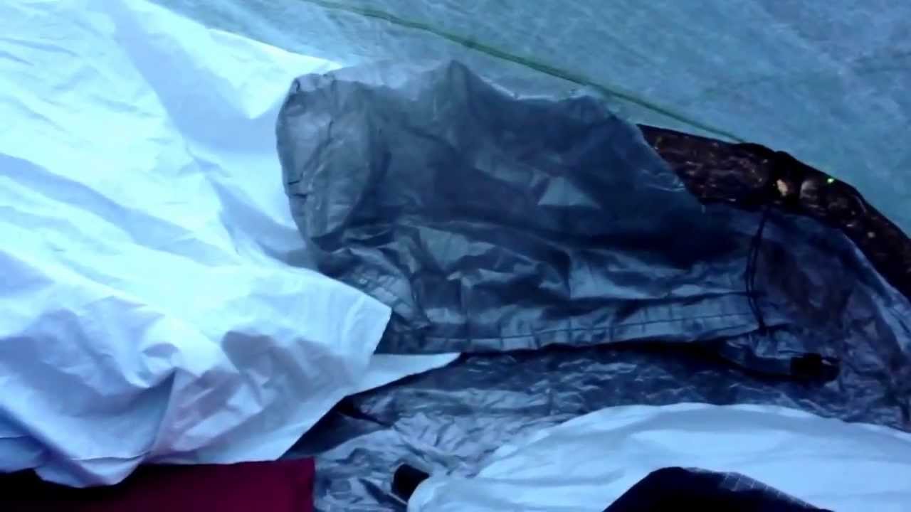 Field Review 3 of 10: Zpacks fleece stuff sack pillow, Hexamid Twin Tent