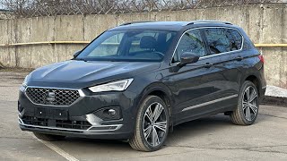 Большой кроссовер на 7 мест с полным приводом. Seat Tarraco Xcellence. 2.0TDI DQ500 4Drive. Псков.