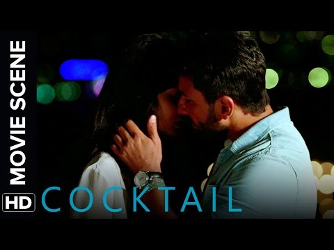 Saif kisses drunk Diana | Cocktail | Movie Scene