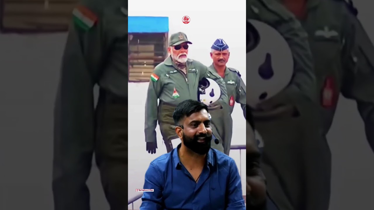 मोदी जी मित्रों बोला नहीं जा रहा है आज तो 😂🙌 #rajveersir #modi #pmmodi #shorts