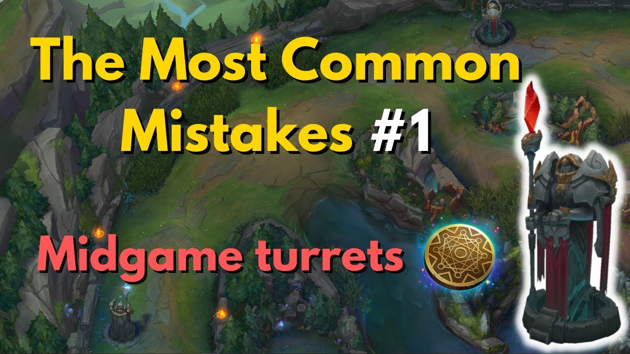 Most Common Mistakes #1 - Basic Midgame Splitpush Macro
