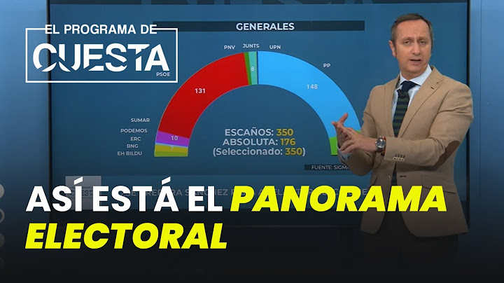 Si Sánchez se va, así está el panorama electoral