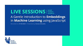 A Gentle Introduction to Word and Sentence Embeddings in Machine Learning using JavaScript