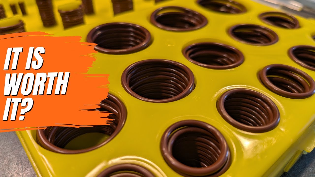 Why I got these o-rings for the shop - KEZE 386 Pcs Metric Viton O
