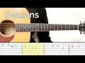 Wave To Earth - Seasons (Easy Guitar Tutorial Tabs)