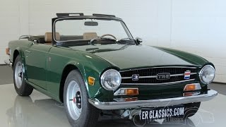Triumph TR6 1974 Restored galvanised chassis very good condition -VIDEO- www.ERclassics.com