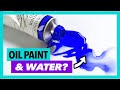 Turn any brand of oil paint into water mixable oils