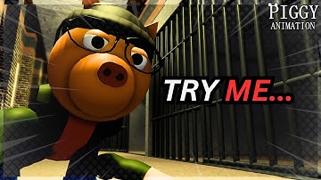 When The Main Character Knows They Have Plot Armor | A Roblox Piggy Animation