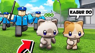 KITA JADI KUCING IMUT DAN KABUR DARI PENJARA PALING NGAKAK DI ROBLOX!!!