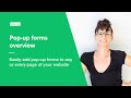 Pop-up forms overview - How to create and add pop-up forms to your website using MailerLite