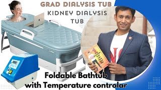 Foldable bathtub, Grad tub, Kidney dialysis tub, HIIMS tub, Portable bathtub, Adult bathtub, Hot Tub