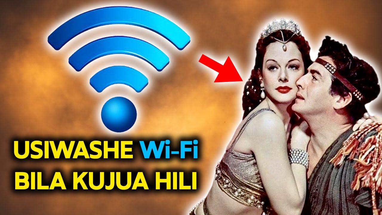 Kumbe 'Delila' Wa Samson Ndie Alotengeneza Wi-Fi, Alitaka Itumike Jeshini, Marekani Wakaikataa