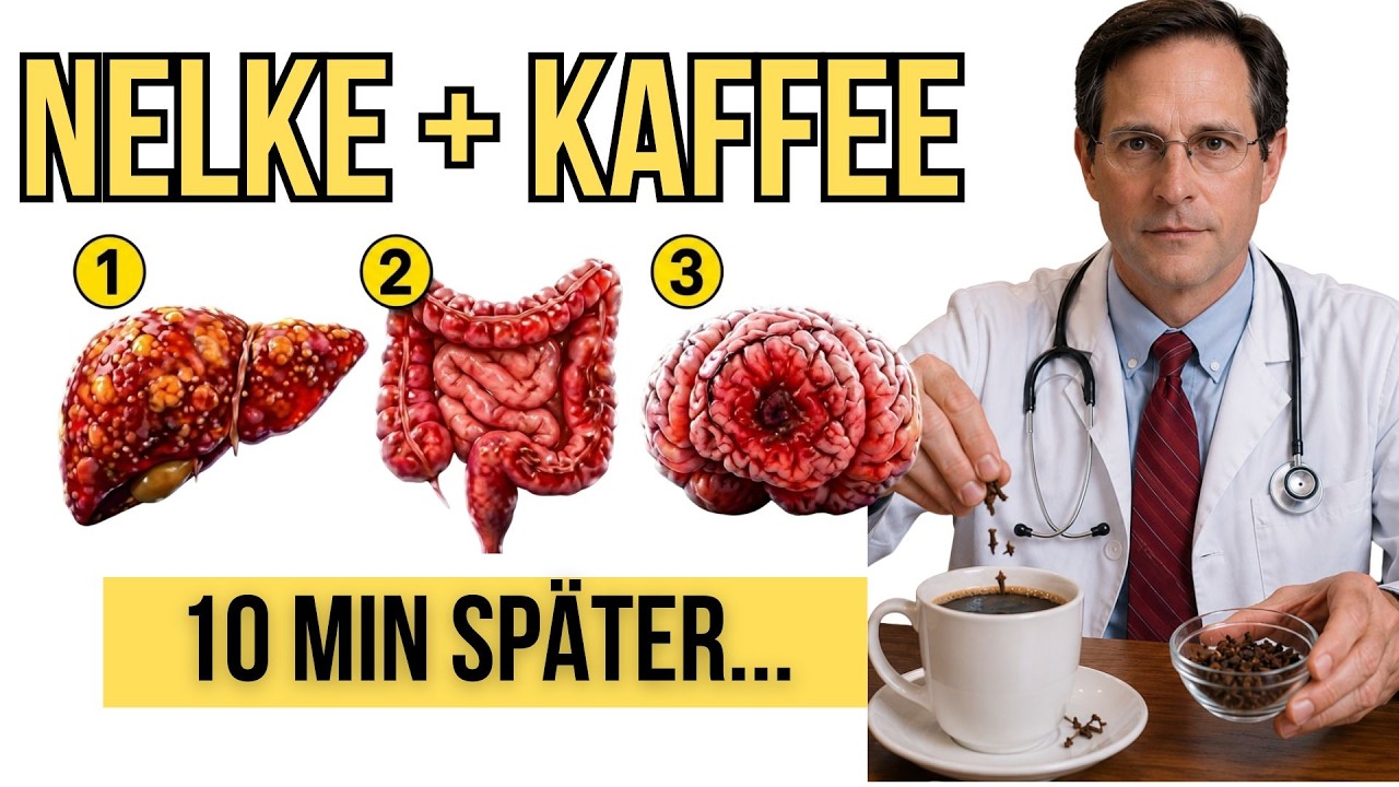 1 Nelke in den Kaffee geben… Was nach 10 Minuten passiert, ist schockierend