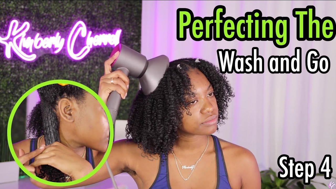 Mastering the Wash and Go on Type 4 NATURAL HAIR! | STEP 4: Stretching!
