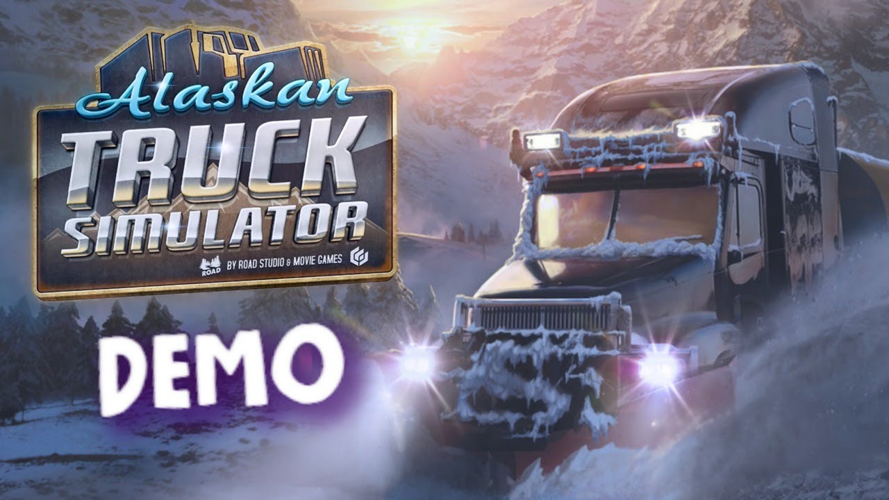 Alaskan Truck Simulator DEMO Обзор Симулятора дальнобойщика! YouTube