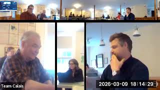 Calais Selectboard Meeting 3/9/2026