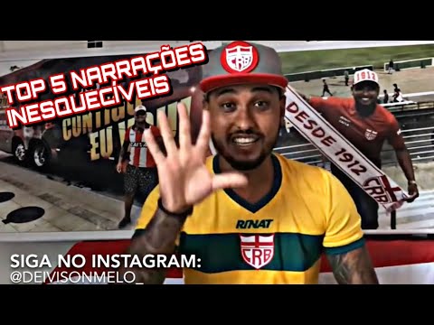 TOP 5 NARRAÇÕES INESQUECÍVEIS DE GOLS DO CRB - (TOP 5 DO MAIOR) #1