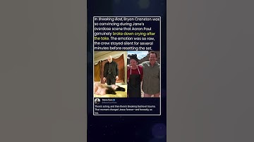 In Breaking Bad, Bryan Cranston was so convincing during Jane’s overdose scene that Aaron Paul