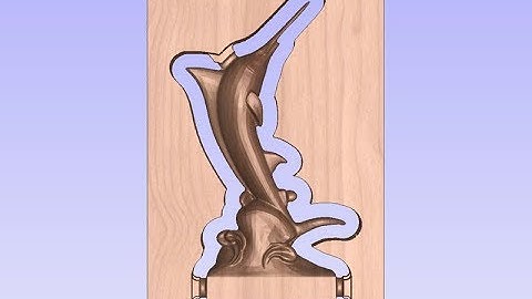 Vectric V10 Tutorials | Two Sided Machining | Two Sided Marlin