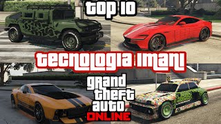 TOP 10 coches con TECNOLOGIA de IMANI | GTA Online