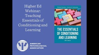 Teaching the Essentials of Conditioning and Learning