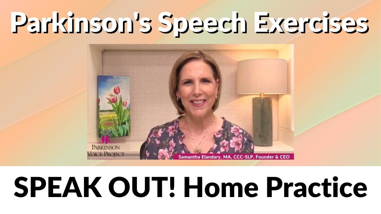 4/21/2023 Parkinson's Speech Exercises SPEAK OUT! Exercises YouTube