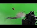 كروما شاشه خضراء للمونتاج اطلاق النار ورمي قنبله Green Screen