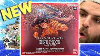 BANDAI.. WHAT HAVE YOU DON?? | PARAMOUNT WAR *NEW* ONE PIECE CARDS