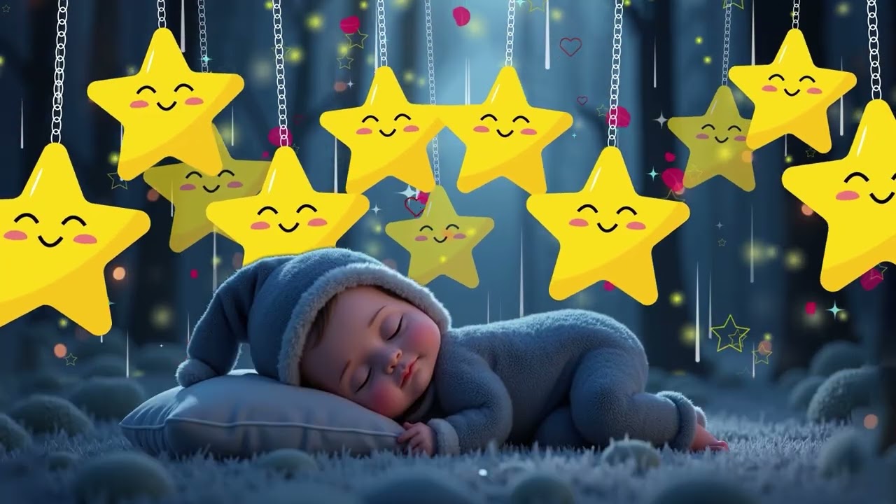 Baby Sleep Music ♫ Overcome Insomnia ♫ Sleep Instantly Within 3 Minutes ♥ Mozart Brahms Lullaby