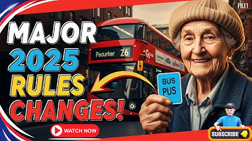 ✨ UK Over-70 Bus Pass 2025: MAJOR Rules Changes Revealed! 🚍