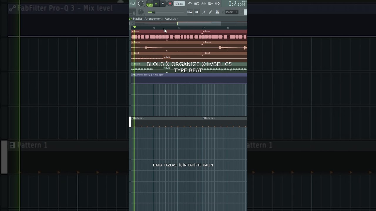 BLOK3 X ORGANIZE TYPE BEAT 'LAF' SATILIK  