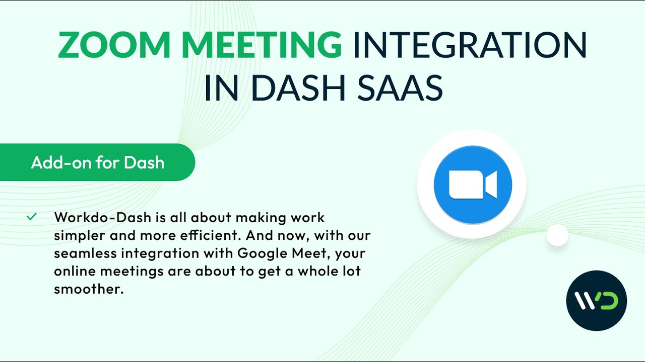 Zoom Integration | Seamless Meetings | Complete Tutorial of Dash SaaS ...