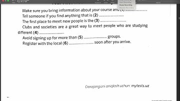 Multilevel listening part 2 exercise 14