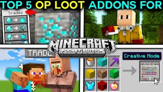 Top 5 Op Loot Mod For Minecraft Pocket Edition (1.19+) | BEST Minecraft MODS screenshot 2