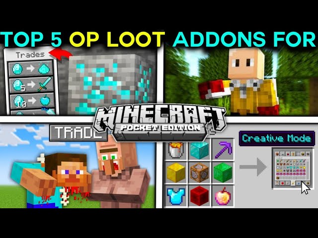 MINECRAFT OP LOOT MODS 