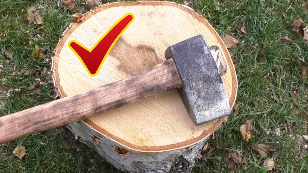 Колун для дров за копейки 🪓 Доработка своими руками - YouTube