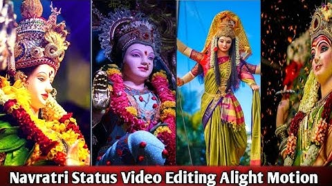 Navratri Status Video Editing Alight Motion 👣 Mata Rani Status Video Editing Alight Motion 😍