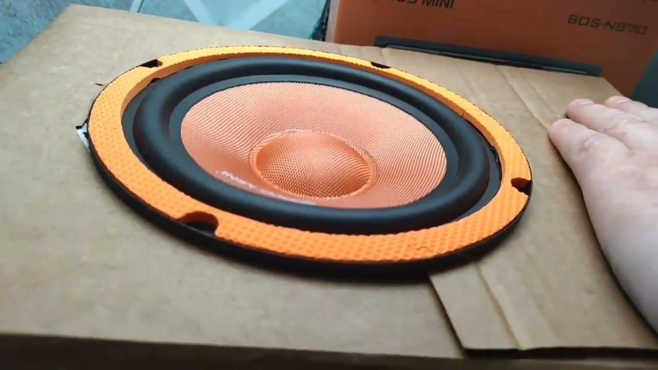 Динамики 16см широкополосные с твитерами и кроссоверами BOS-MINI 6516 KIT